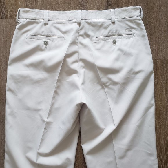 3/$30 IZOD Men’s Golf Pants light tan cream, athletic wear athleisure sz 38 x 34 - Picture 7 of 13